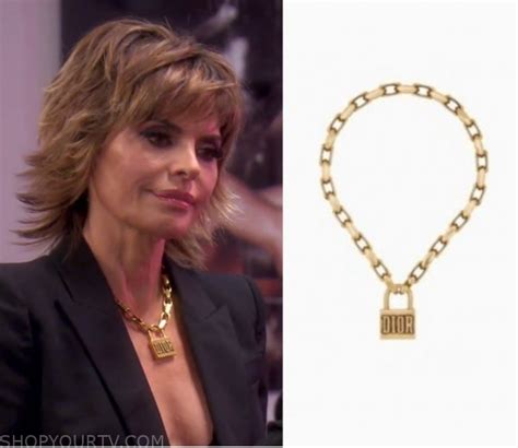 RHOBH: Season 10 Episode 5 Lisa's Dior Padlock 